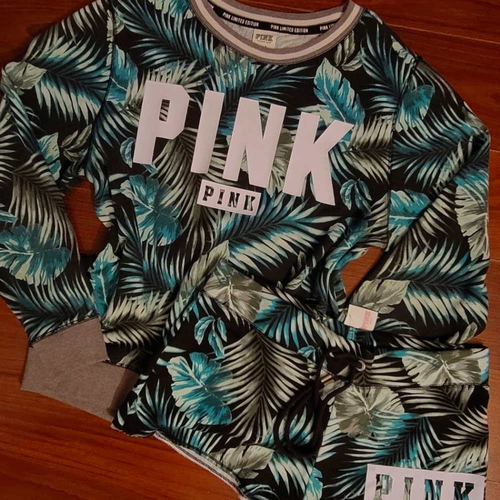 VS PINK nwot fern set